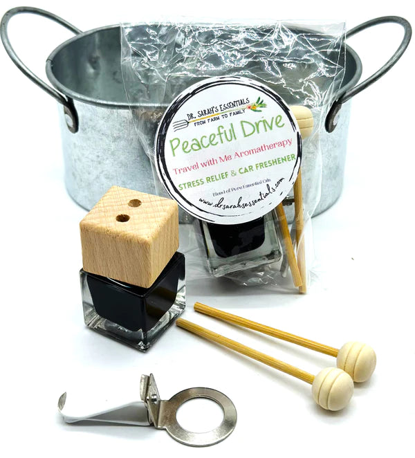 Dr. Sarah's Essentials | Natural Car Aromatherapy Diffuser