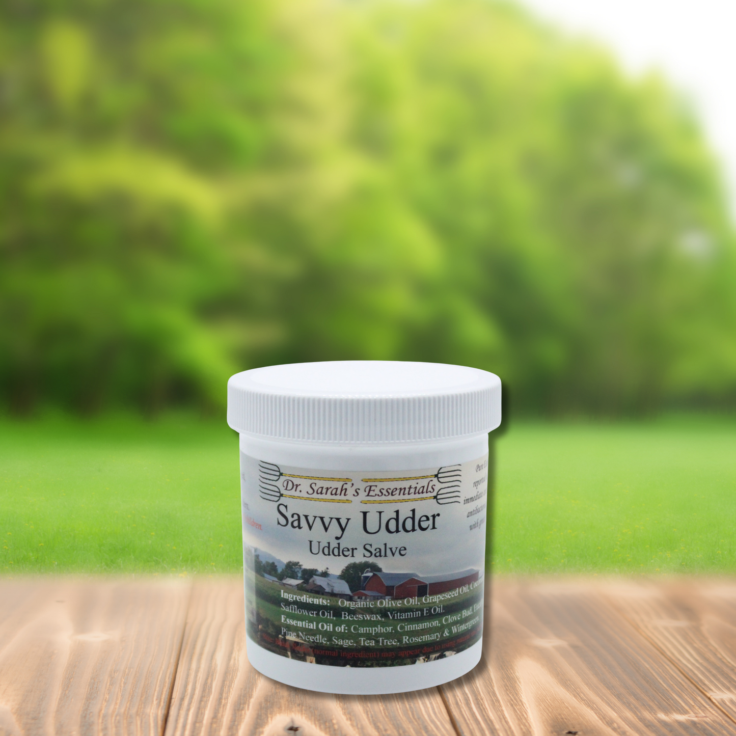 Dr. Sarah's Essentials Savvy Udder Salve