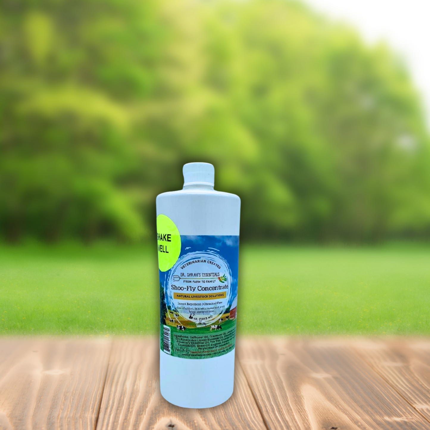 Dr. Sarah's Essentials | Natural Shoo-Fly Insect Concentrate