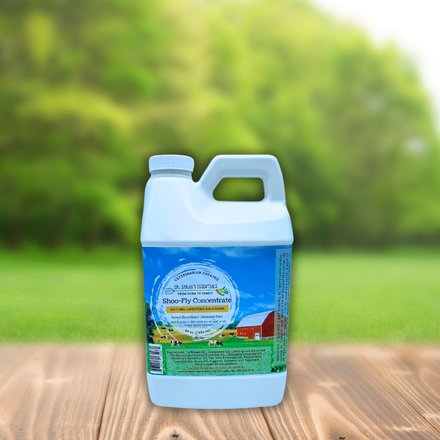 Dr. Sarah's Essentials | Natural Shoo-Fly Insect Concentrate