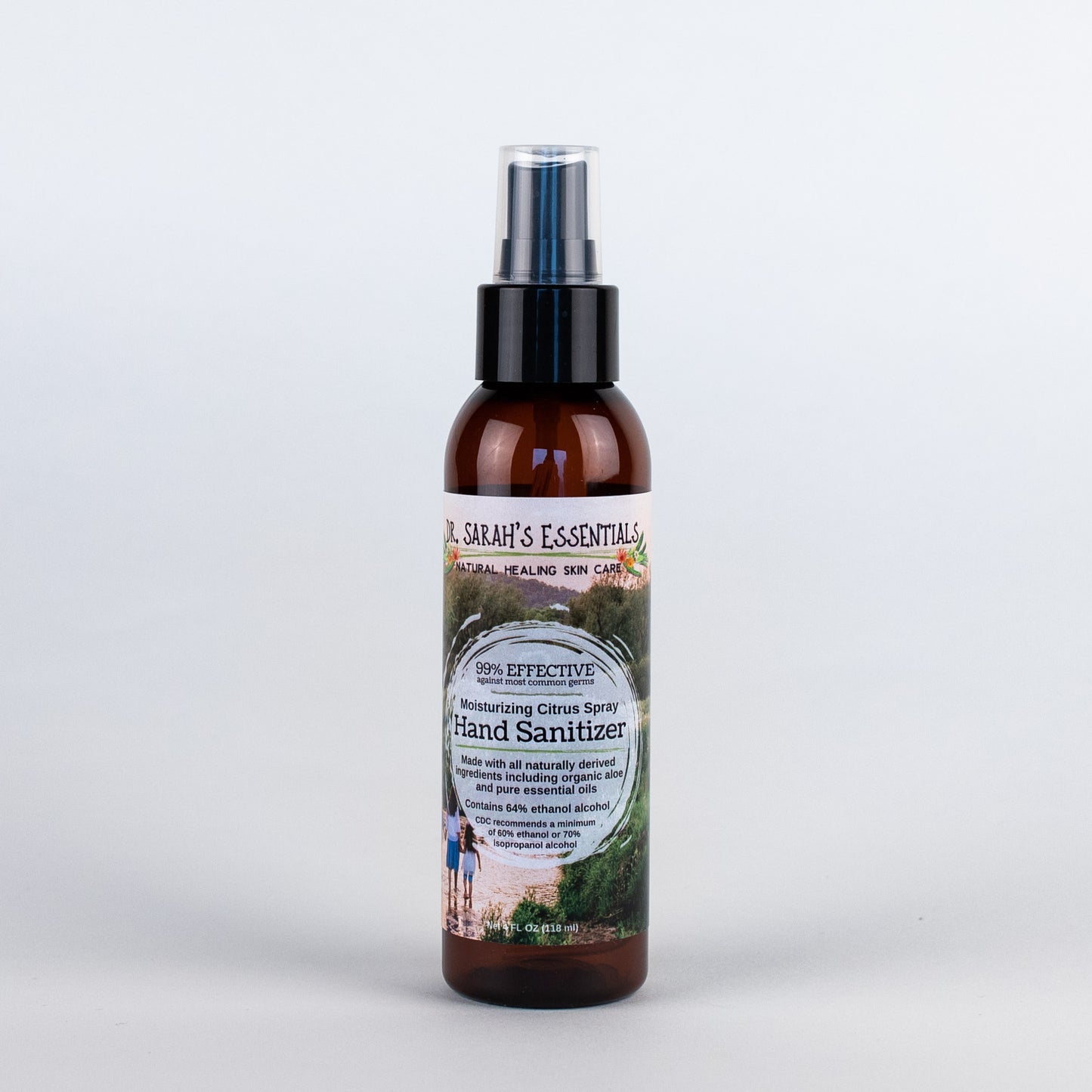Dr. Sarah's Essentials | All-Natural Essential Oil Hand Sanitizer Spray