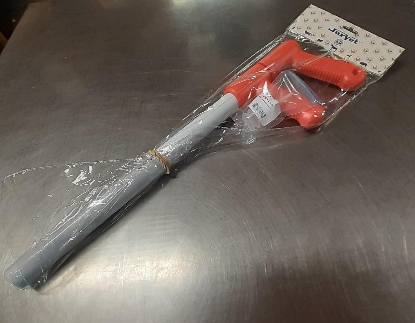 JorVet Adult Balling Gun, Red Handle with 7/8" Head