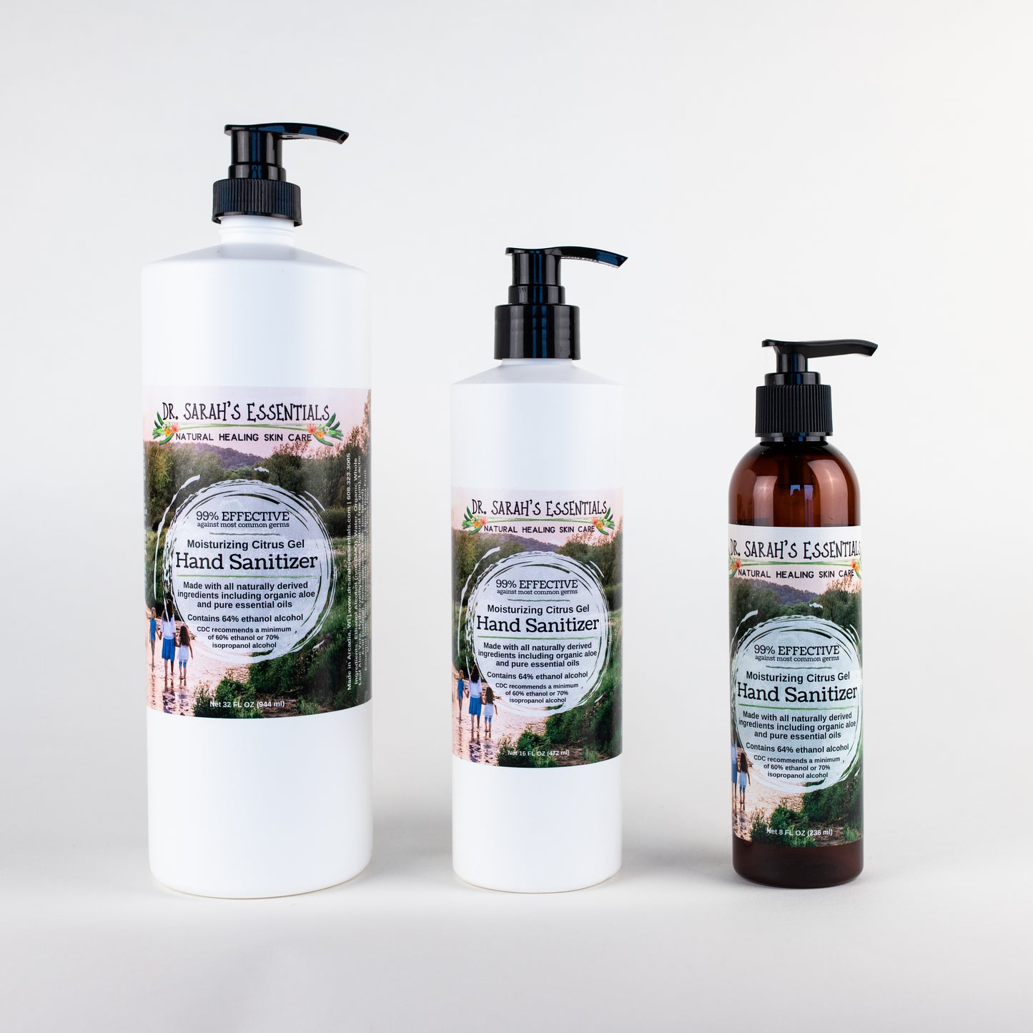 Dr. Sarah's Essentials | All-Natural Essential Oil Hand Sanitizer
