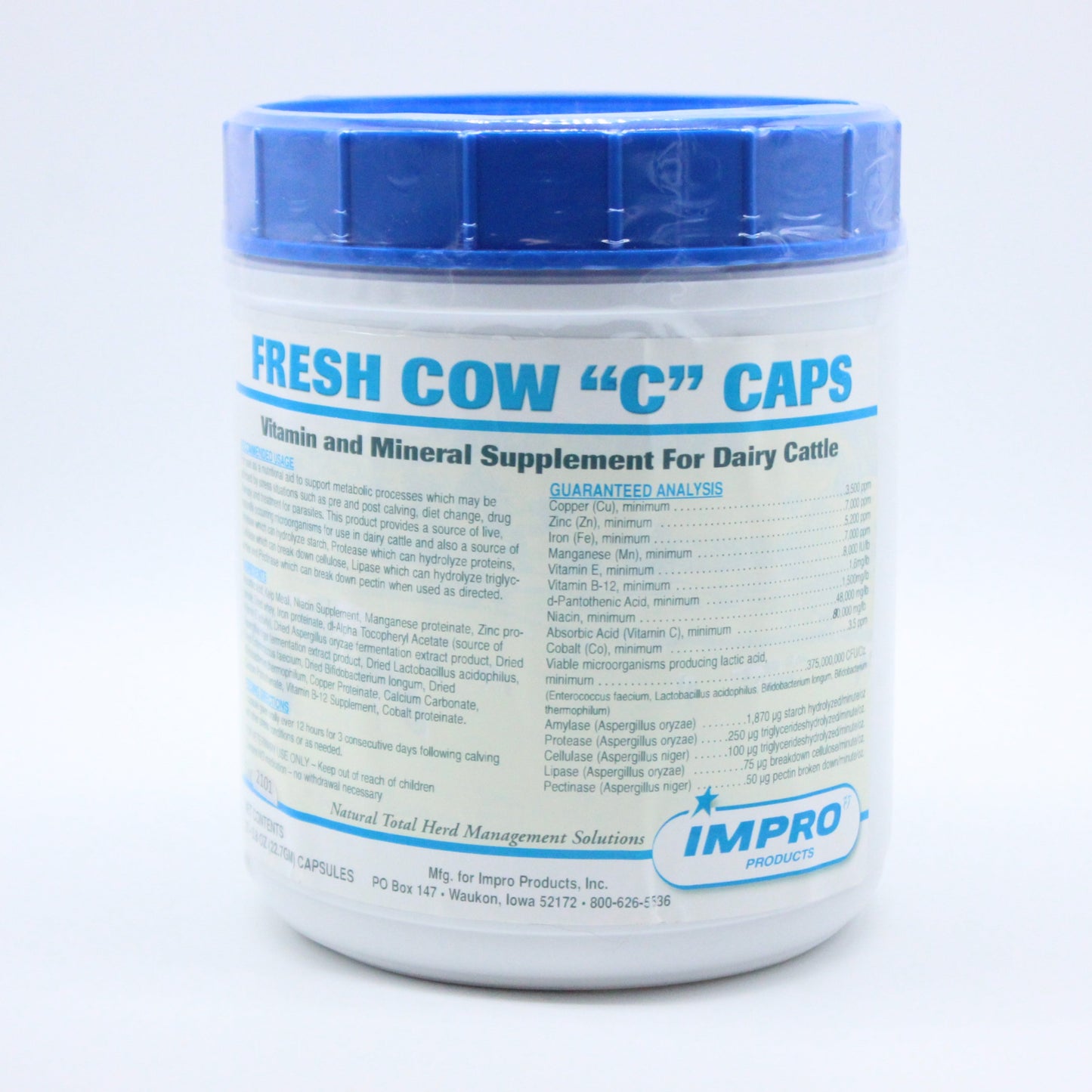 Fresh Cow 'C' Caps