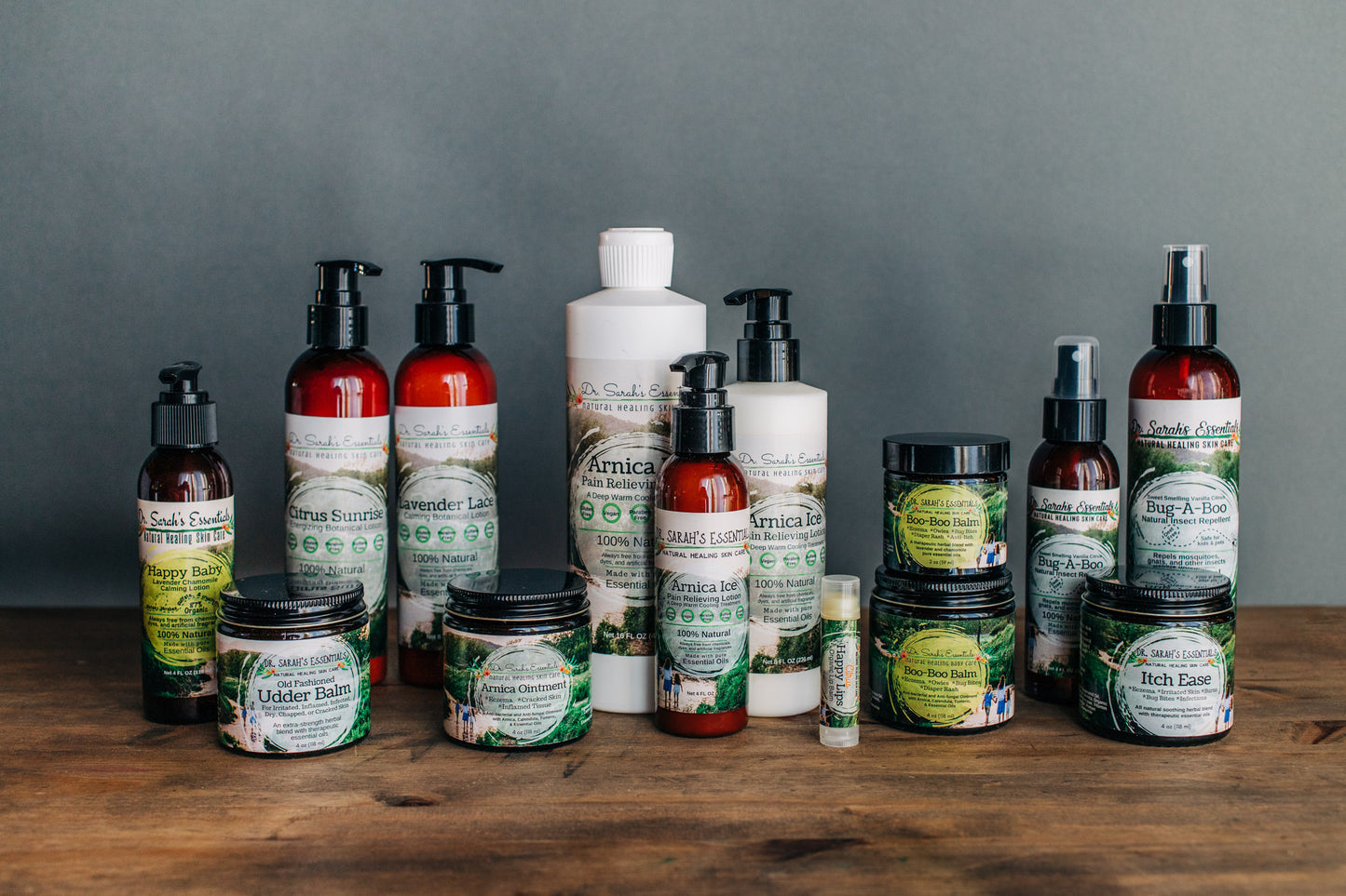 Dr. Sarah's Essentials All-Natural Essential Oil Products