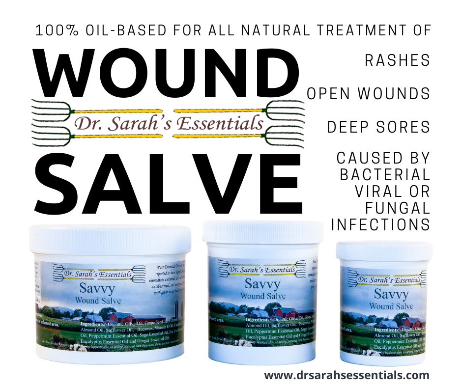 Dr. Sarah's Essentials | Natural Essential Oil Wound Salve