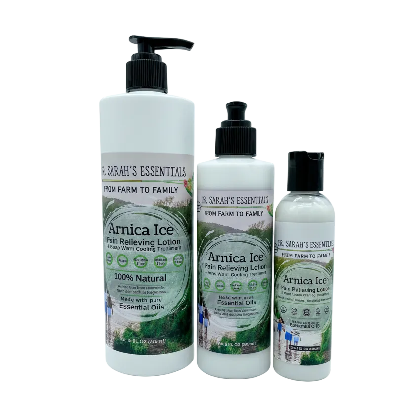 Arnica Ice 100% Natural Pain Relieving Lotion