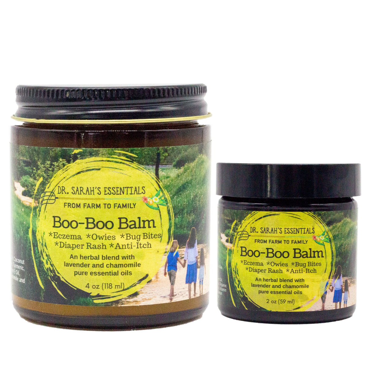 Boo-Boo Balm-Natural Healing for Eczema, Bites & Rashes, for All Ages ...