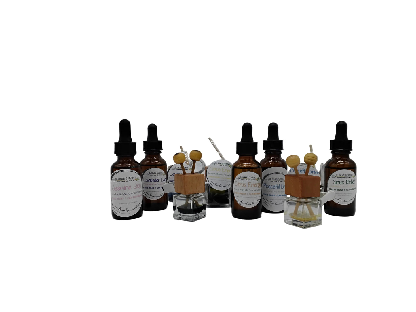 Car & Desk Aromatherapy Diffuser | Natural Essential Oil Diffuser