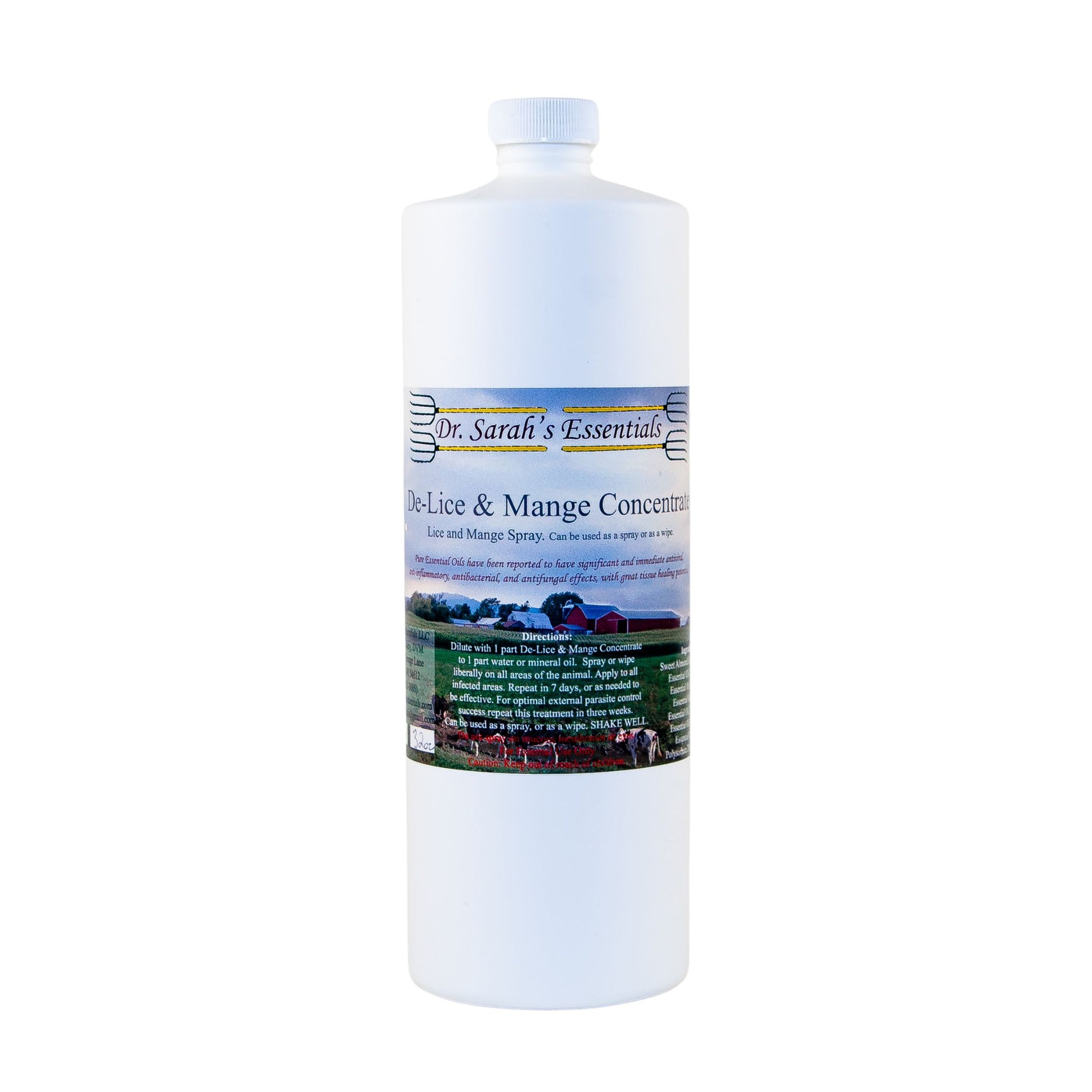 De-Lice & Mange Concentrate | Effective Against Lice, Mange, Ringworm & Fungal Diseases