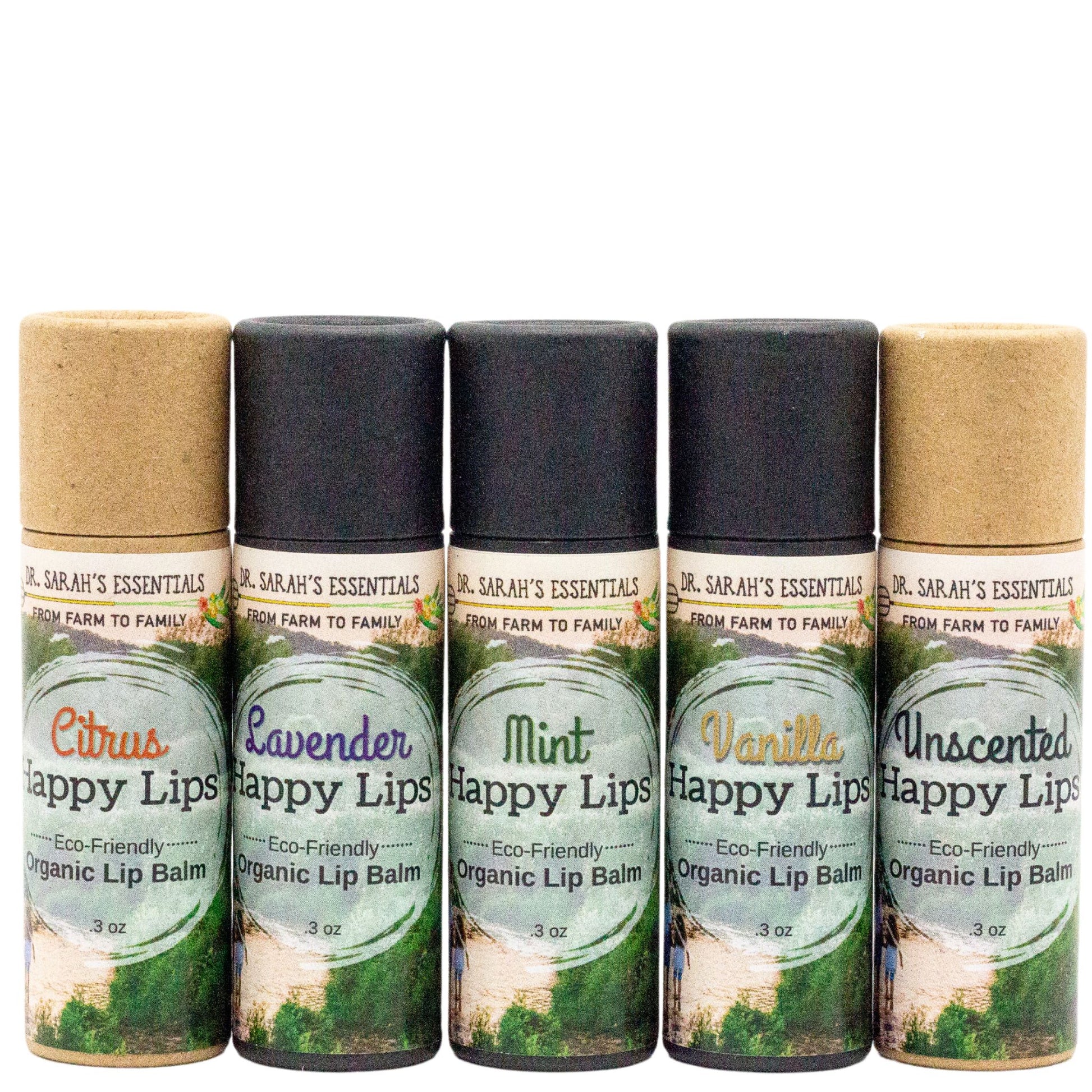 Dr. Sarah's Essentials | Organic & Hydrating Happy Lips Lip Balm