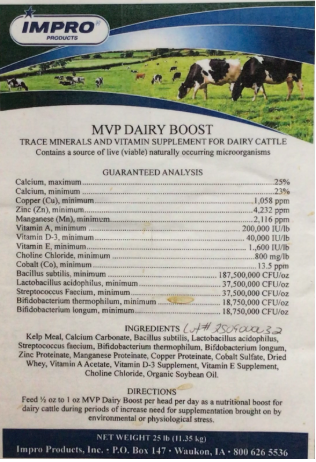 MVP Dairy Boost