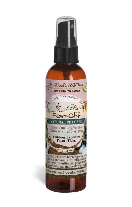 Pest-Off | Natural DEET-Free Bug Spray for Pets