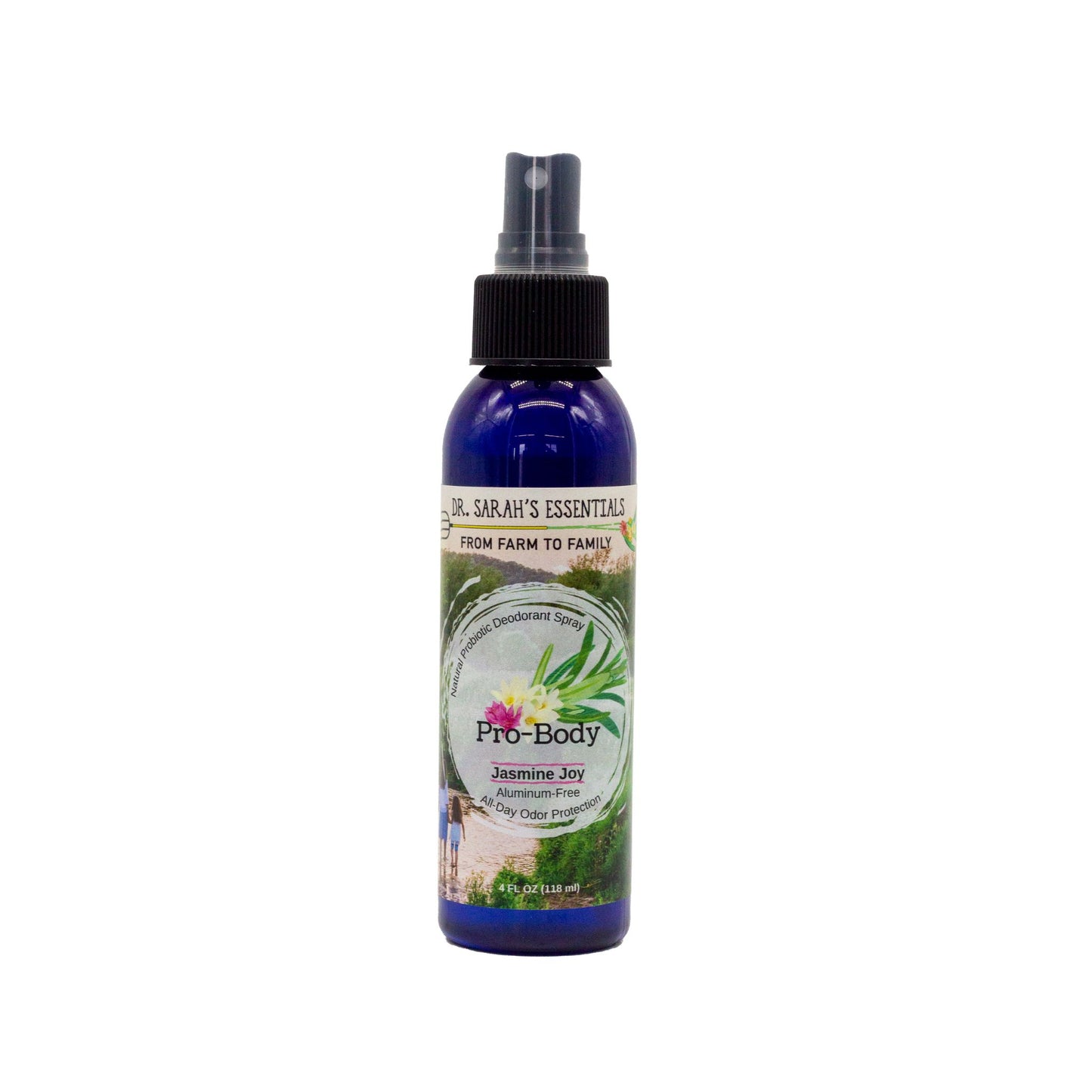 Dr. Sarah's Essentials | Organic Pro-Body Probiotic Deodorant Spray