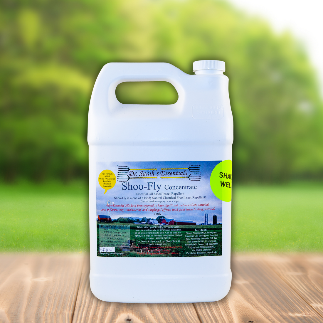 Shoo-Fly Concentrate | Natural Insect Repellent – Dr. Sarah's Essentials