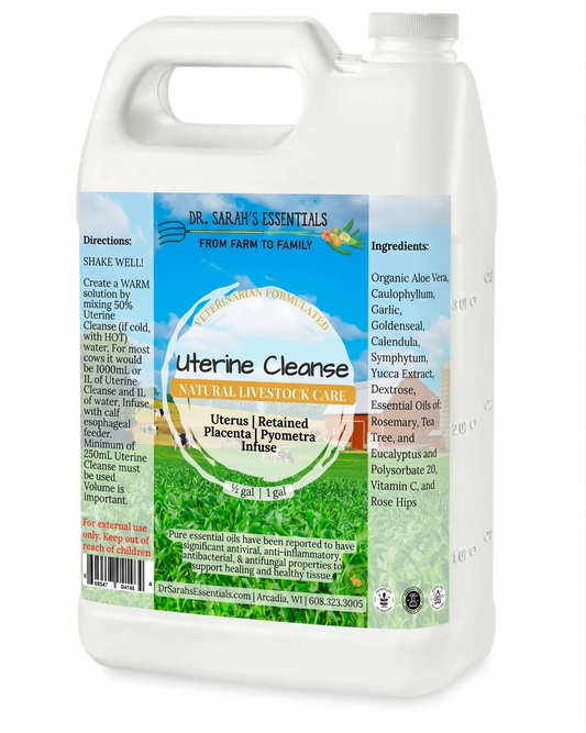 Uterine Cleanse | Natural Uterine & Reproductive Health Support for Cattle