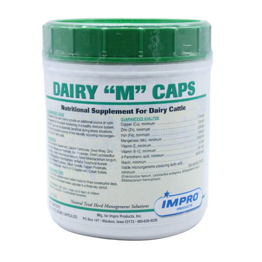 Dairy ‘M’ Caps