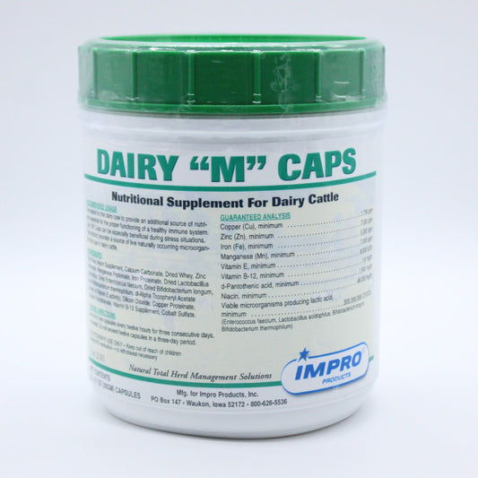 Dairy ‘M’ Caps